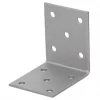 Magnodur Angle Brackets Matt Steel 50 x 50 x 40mm 10 Pack -Cheap Brackets Store 113JF P