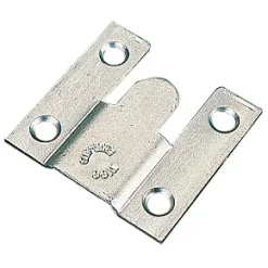 Flush Mounts Zinc-Plated 35 x 37 x 3.75mm 10 Pack