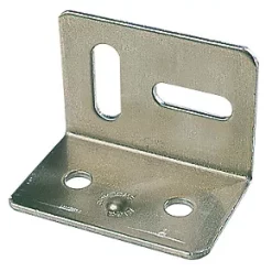 Stretcher Plates Zinc-Plated 38 x 28 x 25mm 10 Pack