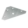 Corner Plates Zinc-Plated 83 x 0.9 x 83mm 10 Pack -Cheap Brackets Store 13954 P