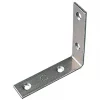 Corner Braces Zinc-Plated 103 x 103 x 22mm 10 Pack -Cheap Brackets Store 14177 P