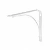 Arc Shelf Brackets White 230 x 180mm 4 Pack -Cheap Brackets Store 142VJ P