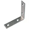 Corner Braces Zinc-Plated 64 x 64 x 16.5mm 10 Pack -Cheap Brackets Store 15790 P
