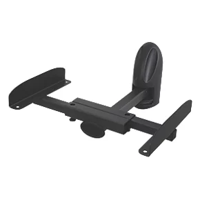 AVF Universal Speaker Bracket Large Black 2 Pack 3 AVF Universal Speaker Bracket Large Black 2 Pack