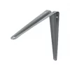 London Shelf Brackets Grey 125 x 100mm 20 Pack -Cheap Brackets Store 185VJ P
