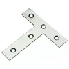 Tee Plates Zinc-Plated 77 x 16 x 76mm 10 Pack
