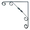 Ornamental Scroll Shelf Brackets Granite 250 x 250mm 10 Pack -Cheap Brackets Store 226VJ P
