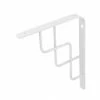 Step Shelf Brackets White 230 x 180mm 4 Pack