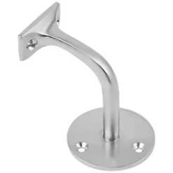 Handrail Bracket Satin Chrome 65mm