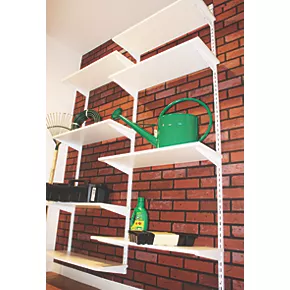 RB UK U-Brackets White 270 x 13mm 10 Pack 3 RB UK U-Brackets White 270 x 13mm 10 Pack - Image 2