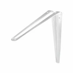 London Shelf Brackets White 125 x 100mm 20 Pack