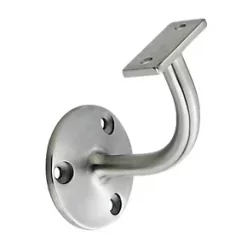 Eurospec Handrail Bracket Satin Stainless Steel 85mm