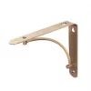 Arc Shelf Brackets Brushed Brass 230 x 180m 4 Pack -Cheap Brackets Store 412VJ P