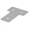 Magnodur Nailing Plates T-Type Matt Steel 70 x 40 x 80mm 10 Pack -Cheap Brackets Store 510JF P
