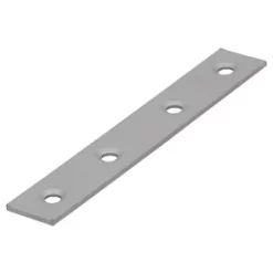 Magnodur Connecting Plates Matt Steel 15 x 2 x 100mm 10 Pack
