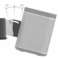 AVF Tilt & Turn Surround Sound Speaker Mounts Black 2 Pack -Cheap Brackets Store 588RY A2