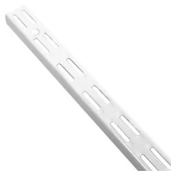 RB UK Antibacterial Twin Slot Uprights White 430 x 25mm 2 Pack