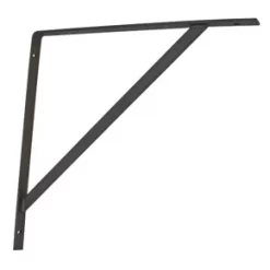 Heavy Duty Brackets Black 400 x 400mm 2 Pack