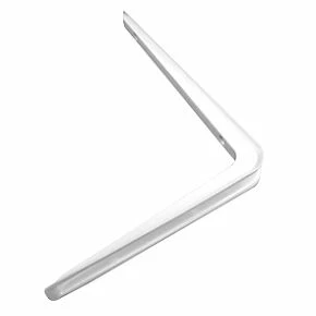 Cantilever Shelf Brackets White 270 x 190mm 20 Pack 4 Cantilever Shelf Brackets White 270 x 190mm 20 Pack - Image 2
