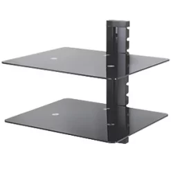 AVF 2-Shelf AV Platform Black