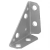 Magnodur Corner Plates Matt Steel 50 x 1.5 x 70mm 10 Pack -Cheap Brackets Store 734JF P