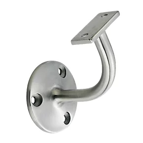 Eurospec Handrail Bracket Satin Stainless Steel 62mm 3 Eurospec Handrail Bracket Satin Stainless Steel 62mm