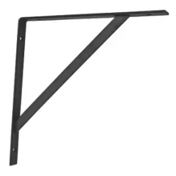 Heavy Duty Brackets Black 300 x 300mm 2 Pack
