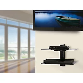 AVF ES250B Modular AV Component Shelves Black 4 AVF ES250B Modular AV Component Shelves Black - Image 2