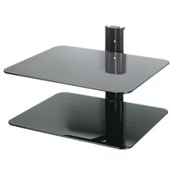 AVF ES250B Modular AV Component Shelves Black