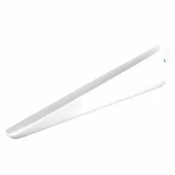 RB UK Bio Coat Antibacterial Twin Slot Shelf Brackets White 270 x 48mm 10 Pack