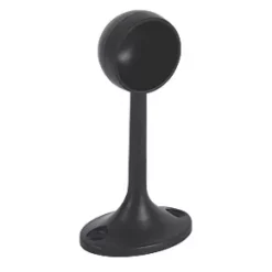 Rothley End Bracket Matt Black 25mm