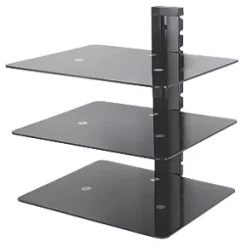 AVF 3-Shelf AV Platform Black