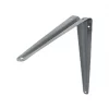 London Shelf Brackets Grey 100 x 75mm 20 Pack -Cheap Brackets Store 996VJ P