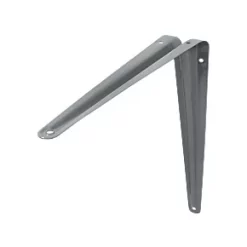 London Shelf Brackets Grey 100 x 75mm 20 Pack